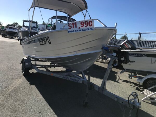USED 2012 QUINTREX BUSTA CENTRE CONSOLE WITH YAMAHA 40HP OUTBOARD FOR SALE - Image 3