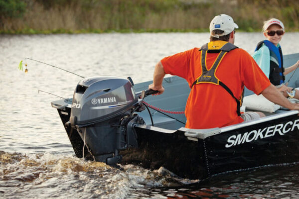 Yamaha F20 Portable Tiller ES PT Outboard Motor - Image 3